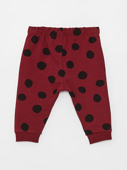 Bisiklet Yaka Uzun Kollu Minnie Mouse Bask?l? K?z Bebek 2li Tak?m - Waikiki фото 3