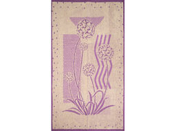 6с103.412ж1 Арт-винтаж (фиалка7) Полотенце махровое 50х90см