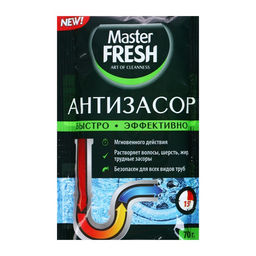 Цена за 5 шт. Антизасор порошок Master FRESH, 70 г