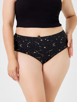 Цена за 2 штуки! Трусы макси женские черные с высокой посадкой - Mark formelle фото 2