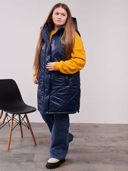 Жилет демисезонный Хлоя бордо - Yollochka фото 26