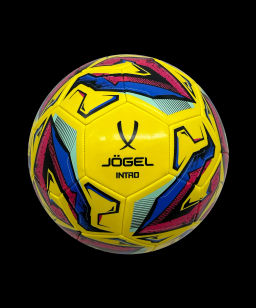Мяч футбольный JOGEL Intro №5, желтый