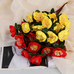 Цена за 2 шт. Букет искусственный «Морозник Тереза», 5×34 см, МИКС