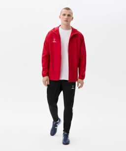 Куртка ветрозащитная JOGEL CAMP Rain Jacket, красный, детский  фото 9