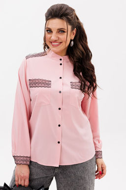 Блуза ANELLI 1250 клубничный крем