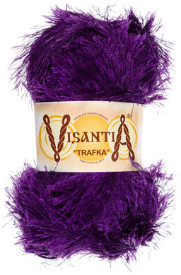 Травка однотонная (Trafka) пряжа Visantia 100%полиэстер 5х100г/150м  фото 42