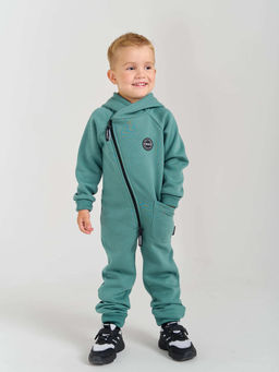 Комбинезон-косуха с капюшоном и клапаном Море утепленный - Bungly фото 10