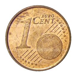 1 евроцент 2018 года Испания