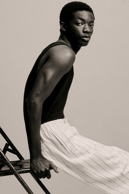 Pantalon de sarga Loose Fit - H&m фото 3