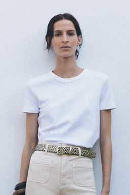 ZW COLLECTION WIDE-LEG HIGH-WAIST JEANS - Zara фото 27