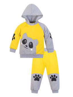 Костюм детский желтыймеланж панда