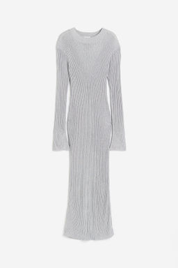 Vestido brillante en punto de canale - H&m фото 3