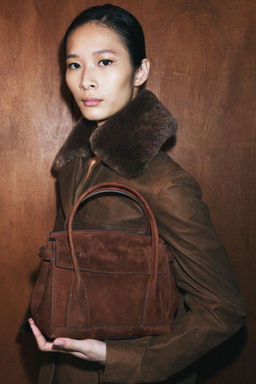 LEATHER MINI CITY BAG