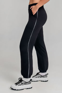 Арт. 7389 Брюки женские 44-52 (5 шт) Цвет:черный - Калинка фото 3