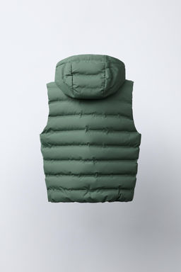 CHALECO ULTRALIGERO CAPUCHA WATER REPELLENT / Khaki claro - Zara фото 3