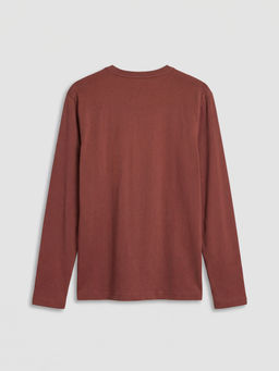 Bisiklet Yaka Penye Erkek Ti??rt