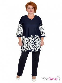 Туника Модель №1084 размеры 44-84 - Plusmoda фото 10