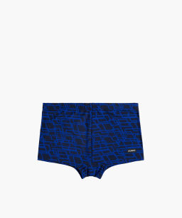 ATLANTIC KMS-316 Купальные шорты Prints темно-синий + голубой