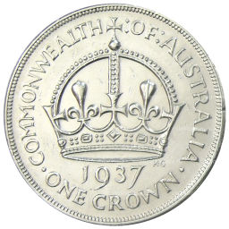 1 крона 1937 года Австралия