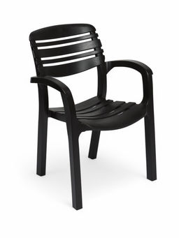 Кресло «Атлант», 58.5×56×83 см, пластиковое, коричневое