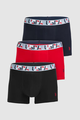 Erkek Lacivert 3l_ Boxer Tak_m_