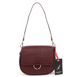 Женская кожаная сумка Sergio Valentini SV-SZ721 Бордо