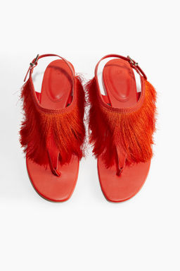 Sandalias con flecos - H&m фото 4
