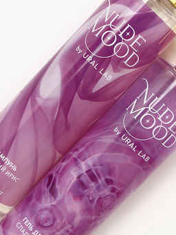 Подарочный набор NUDE MOOD, гель для душа и шампунь для волос, 2?250 мл, аромат ириса и сирени, URAL LAB фото 5
