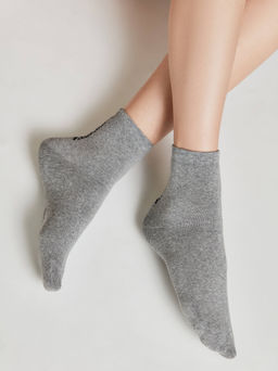 Цена за 2 пары. Носки Удлиненные CONTE COMFORT Носки женские (махровые) серый - Conte elegant фото 6