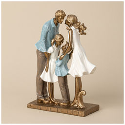 СТАТУЭТКА СЕМЬЯ 19,5Х8Х25 СМ