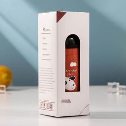 Бутылка для воды «Гусь», 300 мл, 6×17 мл, в чехле, стекло, голубая, прозрачная