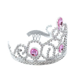 Цена за 12 шт. Корона на голову для девочки «Красота», МИКС
