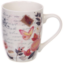 Цена за 2 шт. Кружка керамическая 350мл "Лето", микс рисунков