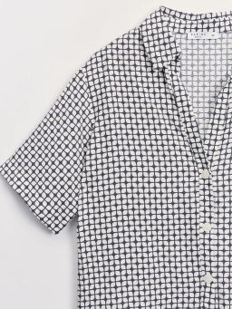 Блуза из вискозы с коротким рукавом ZR2605012011-246 / Zarina