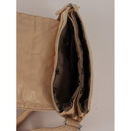 Сумка женская искусственная кожа Guecca-016, 2отд, плеч/ремень, бежевый SALE 262043 - Adelia фото 3