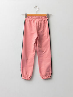 Beli Lastikli Bask?l? K?z ?ocuk Jogger E?ofman Alt? - Waikiki фото 2