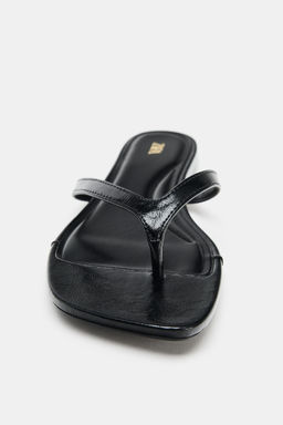 SANDALIA PLANA / Negro - Zara фото 5