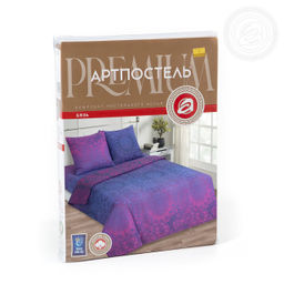 Постельное бельё Энигма (бязь премиум) 1,5 сп./Пододеяльник: 1 шт. - 215*143; Простыня: 1 шт. - 220*150; Наволочка: 2 шт. - 70*70; Премиум - Артпостель фото 7