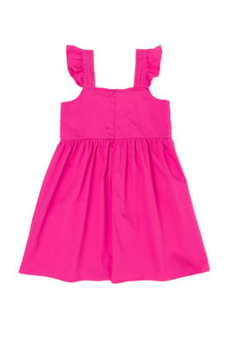 Розовое плетеное платье для девочки - U.s. polo assn фото 7