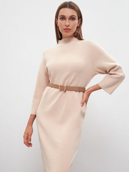 Conso/KDM 220655 - light beige Платье женское