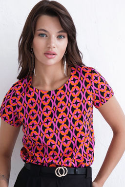 Блуза с коротким рукавом - Martichelli фото 6