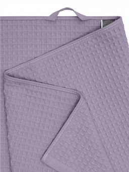 Полотенце для тела 90x150 лавандовый вафельное полотно