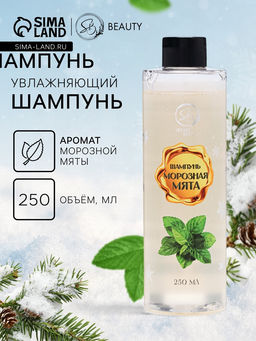Шампунь для волос Secret Beauty, аромат морозной мяты, золотая серия, 250 мл
