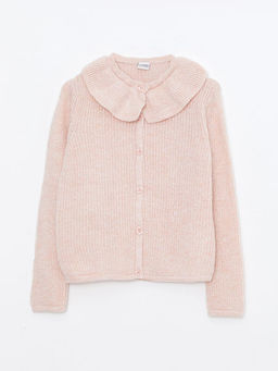 Bebe Yaka Basic Uzun Kollu K?z ?ocuk Triko H?rka