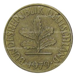 10 пфеннигов 1979 года F Германия