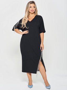 Платье 0349-1п тёмно-синий - Dora фото 84