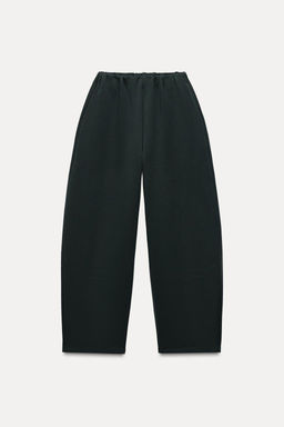 INTERLOCK BALLOON TROUSERS - Zara фото 9