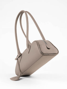 Женская кожаная сумка Richet 3265LN 854 Тауп