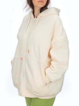 2560 MILK Худи зимнее женское (50 гр. синтепон) - Фабричный китай фото 3