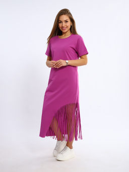 Платье женское 4-108в (лиловый)